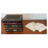 KKT411 - The Franklin Library Leather Bound - Five Volumes - Five Plays KKT411 - The Franklin Library Leather Bound - Five Volumes - Five Plays