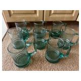 KKT440 - Set Of 8 Large Glass Mugs KKT440 - Set Of 8 Large Glass Mugs