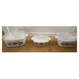 KKT463 - 3 Piece “Spice Of Life” Corning Ware Set KKT463 - 3 Piece “Spice Of Life” Corning Ware Set