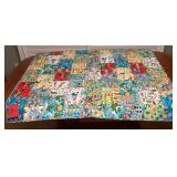 MMM003 Hawaiian Patchwork Quilt Blanket New