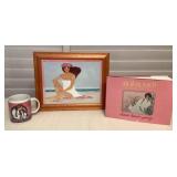 MMM004 Diana Hansen-Young Koa Framed Print, Book & Mug