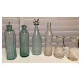 MMM009 Vintage Hawaiian Glass Bottles