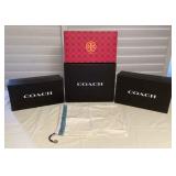 MMM012 Coach & Tory Burch Shoe Boxes (Empty) For Storage /Display