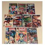MMM026 Ten Collectible Marvel Comic Books