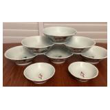 MMM053 Hand Painted Japanese Porcelain Bowls