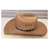 MMM064 MHT Westerns Kingman Woven Fibers Cowboy Hat Size 7 1/8