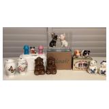 MMM077 Collection Of Ceramic Salt & Pepper Shakers