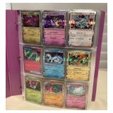 MMM115 Binder Full Of Over 850 Japanese Version Pokémon Trading Cards Including Holos 