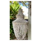 MMM120 Seashell Three Tiered Chandelier 