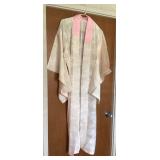 MMM143 Women’s Vintage Sheer Floral Japanese Kimono 