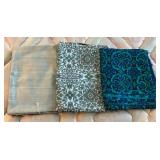 MMM147 Three Pieces Of Vintage Fabric 
