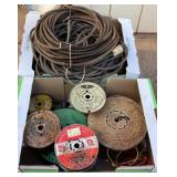 MMM215 Mystery Lot Of Various Wires & Extension Cords 