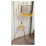 MMM225 Vintage Birdcage With Metal Stand