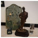 AAE043 - Collectible Golf & Harley Davidson Memorabilia  AAE043 - Collectible Golf & Harley Davidson Memorabilia