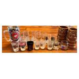 AAE063 - Assortment of Shot Glasses and Cups AAE063 - Assortment of Shot Glasses and Cups