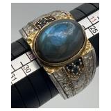 AAE112-Labradorite Sterling Silver Ring AAE112-Labradorite Sterling Silver Ring