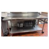 CCS021 Stainless Steel Mobile Countertop CCS021 Stainless Steel Mobile Countertop
