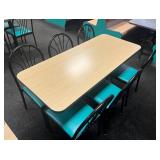 CCS066 Wood Laminate Table + 6 Chairs CCS066 Wood Laminate Table + 6 Chairs