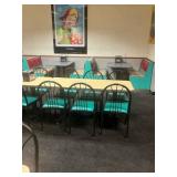 CCS074 6 Chairs And A Table  CCS074 6 Chairs And A Table