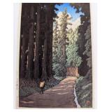 KFE004 - Woodblock Print By Hasui Kawase “Nikko Highway”