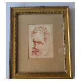 KFE009 - Michelangelo Etching by Salvador Dali 