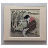 KFE017 - Woodblock Print By Takehisa Yumeji
