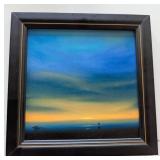 KFE021 - Framed Limited Print of Ocean and Sky #264/395 Signed by Artist