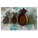 HKM007 Assorted Pineapple Themed Decor + Serving Dishes HKM007 Assorted Pineapple Themed Decor + Serving Dishes