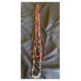 HKM013 - Long Beaded Necklace - 3 In One! HKM013 - Long Beaded Necklace - 3 In One!