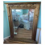 HKM059 - Gold Ornate Full Length Mirror  HKM059 - Gold Ornate Full Length Mirror