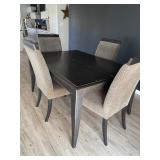 HKM068 - Dining Table With Four Upholstered Chairs *SPECIAL PICKUP INSTRUCTIONS HKM068 - Dining Table With Four Upholstered Chairs *SPECIAL PICKUP INSTRUCTIONS