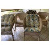 KSG001 - 5 Patio Wicker Chairs KSG001 - 5 Patio Wicker Chairs