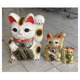 KSG080 - Maneki-Necko Good Luck Cats (3) KSG080 - Maneki-Necko Good Luck Cats (3)
