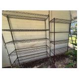 KSG100 - 2 Stainless Steel Shelving Units KSG100 - 2 Stainless Steel Shelving Units