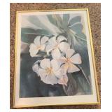 KAS004-Framed Print “Plumeria” by Diana La Com