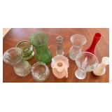 KAS007 - Assortment of Ten Vases