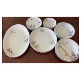 KAS010-30pc. Fine China Plate Set