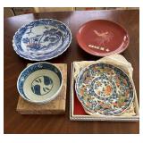 KAS062- Decorative Vintage Asian Platters for Family & Friends Parties