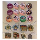 CMS002 Disneyland 3” Buttons & Commemorative Metal Ornaments 