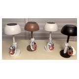 CMS008 Four Solar Powered LED Touch Lamps New