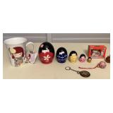 CMS022 Japanese Kokeshi Nesting Dolls, Kimmidoll Mug, Tiger Roly Poly & More!