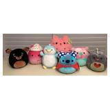CMS025 Six Squishmallows & One Smoochy Pals Plushies