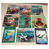 CMS046 Nine Children’s Hawaiian Hardcover Books 