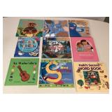 CMS049 Nine Children’s Hawaiian Hardcover Books 