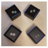 CMS090 Four Pairs Of Beautiful Opal Stones New