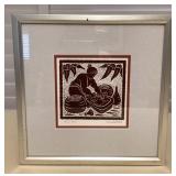 CMS138 Framed Ku’i Poi Picture By Dietrich Varez