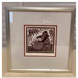 CMS139 Framed Basket Weaver “Ulana” Picture By Dietrich Varez