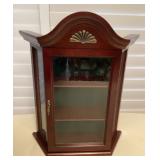 CMS120 Small Pressed Wood Curio Cabinet Display