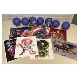 CMS141 Anime Art Posters, Naruto Keychain & More!