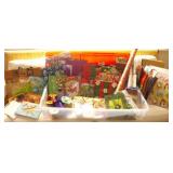 KLE033 Huge Lot of Christmas Gift Bags and Boxes